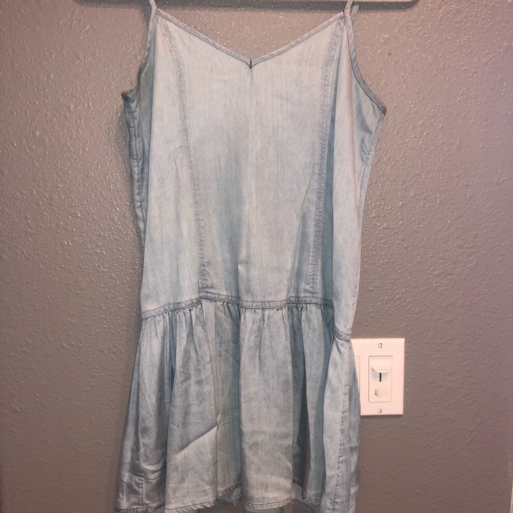 American Eagle Chambray Sundress